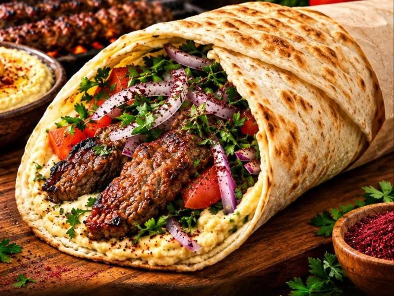 Sandviș cu kebab